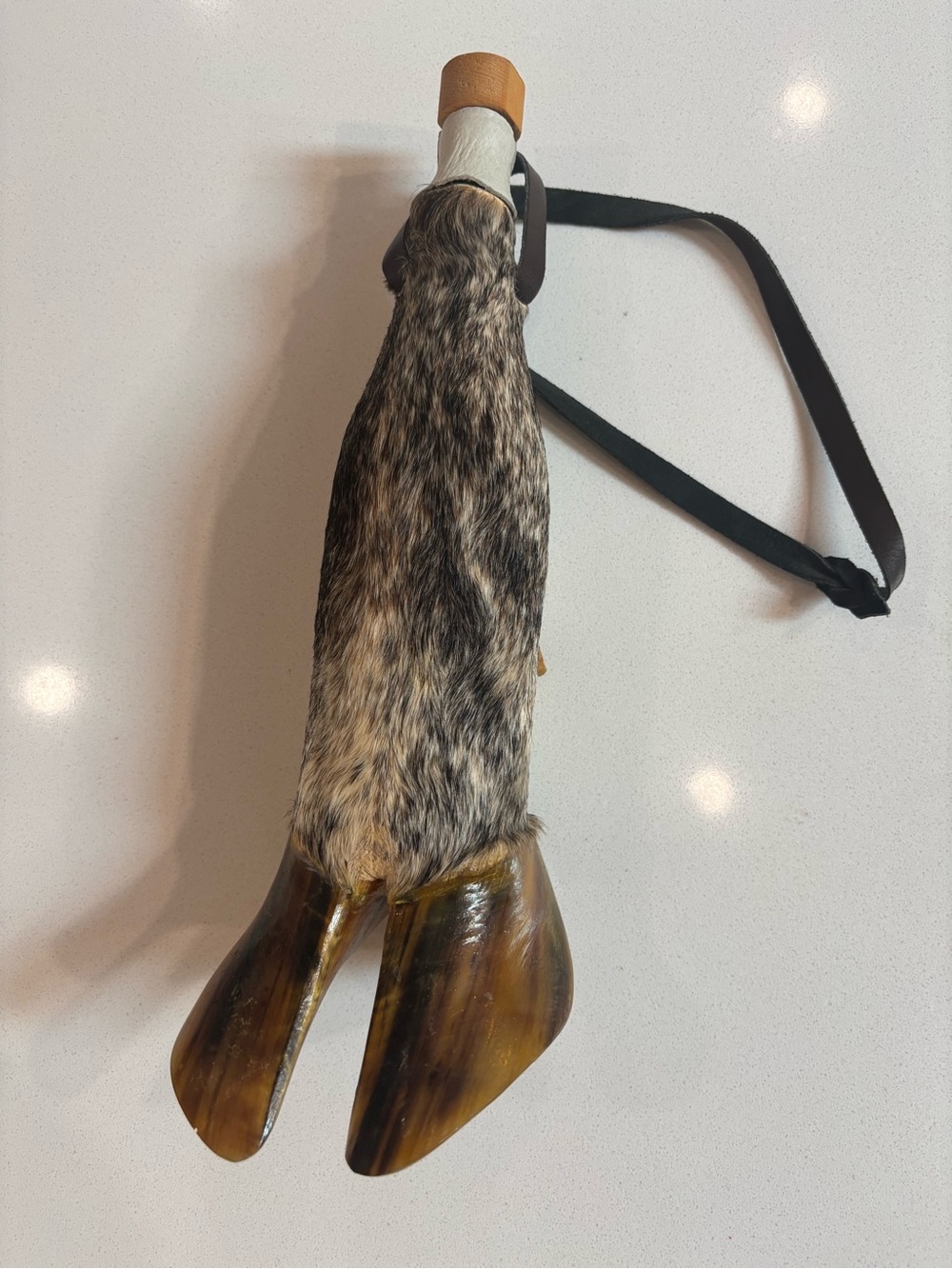 Novelty Cow Hoof Decanter